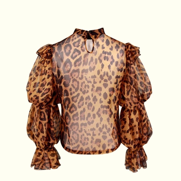 Animal print top - Picture 2 of 2